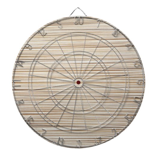 Cible De Fléchettes Conception de lignes brunes abstraites mignonnes (Devant)