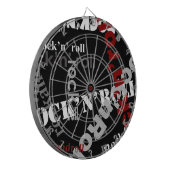 Cible De Fléchettes conception de typographie rock & roll (Devant gauche)