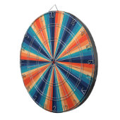 Cible De Fléchettes Conception demi-teinte rétro (Devant droit)