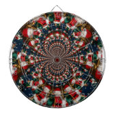 Cible De Fléchettes Conception Kaleidoscope Père Noël spéciale (Devant)