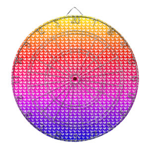 Cible De Fléchettes Conception moderne abstraite de motif numérique 12