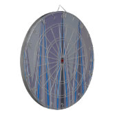 Cible De Fléchettes Conception sans couture bleu cool (Devant gauche)