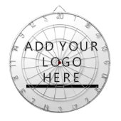 Cible De Fléchettes Concevez le logo en fonction du client (Devant)