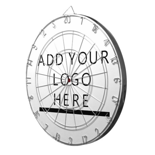 Cible De Fléchettes Concevez le logo en fonction du client (Devant droit)