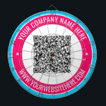 Cible De Fléchettes Concevez votre propre code QR et votre propre Cibl<br><div class="desc">Couleurs et polices personnalisées - Concevez votre propre Cible de flechettes personnalisée avec votre QR Code amd Nom ou Site Web ou Texte personnalisé Promotionnel Business ou Design Dartboards Cadeau - Ajouter votre QR Code - Image ou logo - Photo / Nom - Entreprise / Site - Informations / Plus...</div>