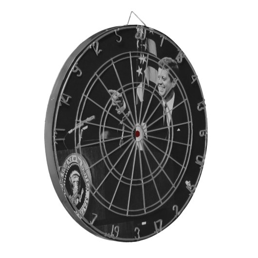 Cible De Fléchettes Conférence de John Kennedy 35e président des États (Devant gauche)