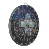 Cible De Fléchettes Console de vaisseau spatial (Devant gauche)