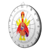 Cible De Fléchettes Consommation de vin de thanksgiving Turquie (Devant droit)