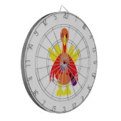 Cible De Fléchettes Consommation de vin de thanksgiving Turquie (Devant gauche)