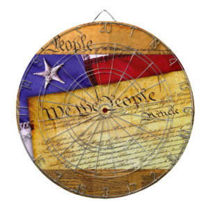 Cible De Fléchettes Constitution américaine Nous le peuple