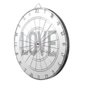 Cible De Fléchettes Cool, simple, design moderne Love Pennsylvania (Devant droit)