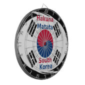 Cible De Fléchettes Corée du Sud Hakuna Matata Art Imprimer/Graphique (Devant gauche)