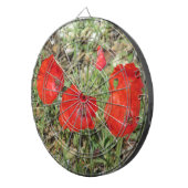 Cible De Fléchettes Corfou Red Poppies (Devant droit)