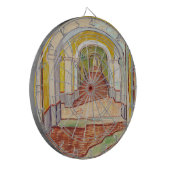 Cible De Fléchettes Corridor dans l'asile (par Vincent van Gogh) (Devant gauche)