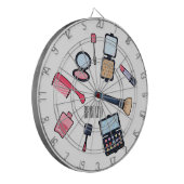 Cible De Fléchettes Cosmétique / maquillage illustration (Devant gauche)