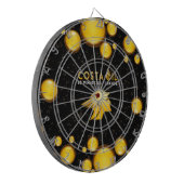 Cible De Fléchettes Costa Oil Drop Design Dartboard (Devant gauche)