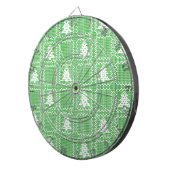 Cible De Fléchettes Cosy sapin de Noël affreux pull à damiers motif (Devant droit)