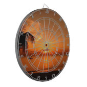 Cible De Fléchettes coucher de soleil (Devant gauche)