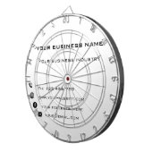 Cible De Fléchettes Couleur de texte personnalisée Tableau de bord pro (Devant droit)