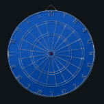 Cible De Fléchettes Couleur solide bleu Cobalt | Classique | Élégant<br><div class="desc">Couleur solide bleu Cobalt | Classique | Élégant | tendance | Style | Cadeau</div>