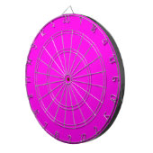 Cible De Fléchettes Couleur solide Magenta brillante (Devant droit)