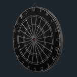 Cible De Fléchettes Couleur solide noire classique intemporelle<br><div class="desc">Dessin de fléchettes jetant amusant jeu de compétition et décoration d'art accroché au mur imprimé avec l'illustration graphique classique en noir massif couleur classique et de la collection de produits par TheFabricSeal impression sur demande shop à l'adresse Zazzle.com #ZazzleMade https://www.zazzle.com/store/thefabricseal TheFabricSeal ©️ Original. Le noir est une couleur qui est...</div>