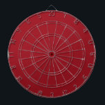Cible De Fléchettes Couleur solide rouge rubis | Classique | Élégant<br><div class="desc">Couleur solide rouge rubis | Classique | Élégant | tendance | Style | Cadeau</div>