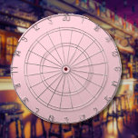 Cible De Fléchettes Couleur uni rose pastel | Classique | Élégant<br><div class="desc">Voici nos produits Pastel Pink Solid Color, où l'élégance classique et le design minimaliste. Cette délicate nuance de rose pastel apporte une touche douce et sophistiquée à tout espace. Sa couleur douce renforce la simplicité du design, créant des pièces élégantes et élégantes qui dégagent un charme subtil. Parfaits comme cadeau,...</div>