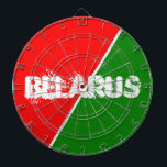 Cible De Fléchettes Couleurs du drapeau national biélorusse<br><div class="desc">Biélorussie / Б е л р а у Drapeau National Couleurs Articles à ajouter à votre collection. Un cadeau / cadeau cool pour tous ceux qui aiment le design personnalisé unique des articles personnalisés, des vibes positives, vacances, voyage, Europe, destinations éloignées, couleurs heureuses, imprimés animés, est d'origine biélorusse etc. Explorez,...</div>