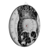 Cible De Fléchettes Couronne de crâne royale (Devant gauche)