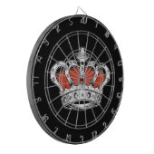 Cible De Fléchettes Couronne - Orange (Devant gauche)