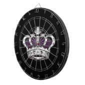 Cible De Fléchettes Couronne - pourpre (Devant droit)