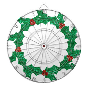 Cible De Fléchettes couronne saint de noël