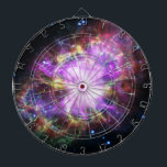 Cible De Fléchettes Crabe Nebula Supernova Remnant Hubble Composite<br><div class="desc">Voyagez à travers la Nebula du Crabe, un éblouissant reste de supernova ! Cette image combine la puissance de cinq télescopes, des ondes radio aux rayons X, pour dévoiler ses filaments de sagesse, ses nuages de poussière cachés et son noyau surchauffé - une tapisserie cosmique tissée à la lumière d'une...</div>