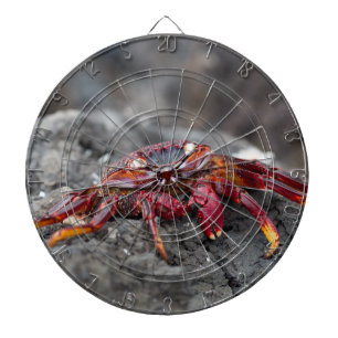Cible De Fléchettes Crabe rouge