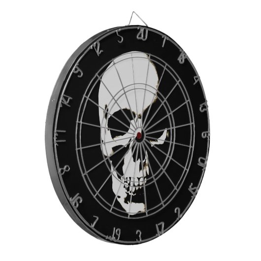 Cible De Fléchettes Crâne (Devant gauche)