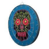 Cible De Fléchettes Crâne à sucre noir (Devant droit)