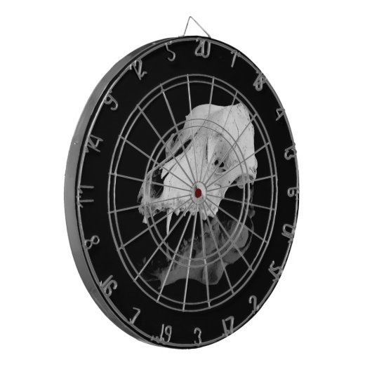 Cible De Fléchettes Crâne animal (Devant gauche)