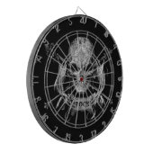 Cible De Fléchettes Crâne de roche (Devant gauche)