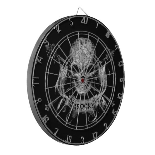 Cible De Fléchettes Crâne de roche (Devant gauche)