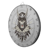 Cible De Fléchettes Crâne démon (Devant droit)