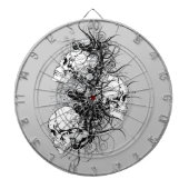 Cible De Fléchettes Crâne Imaginaire (Devant)