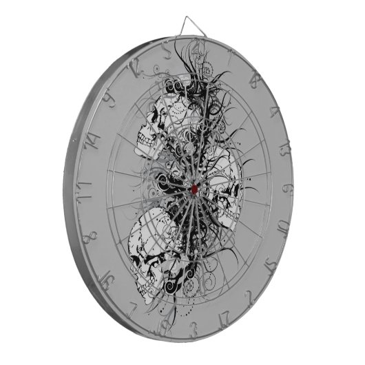 Cible De Fléchettes Crâne Imaginaire (Devant gauche)