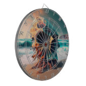 Cible De Fléchettes Crâne sur la plage (Devant gauche)