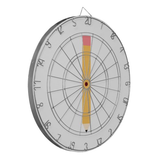 Cible De Fléchettes Crayon simple (Devant gauche)