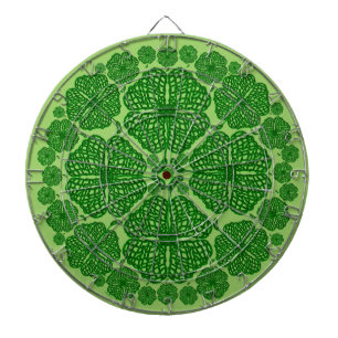 Cible De Fléchettes Crazy Celtic Clovers