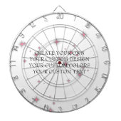 Cible De Fléchettes Create Your Own - Your Image Here (Devant)