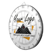 Cible De Fléchettes Création d'entreprise personnalisée Ajouter un log (Devant droit)