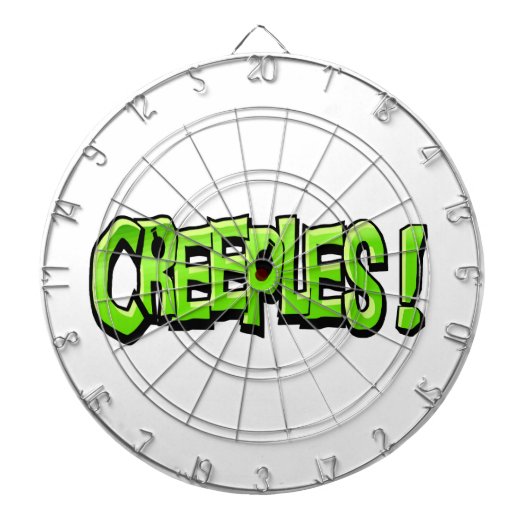 Cible de fléchettes Creeples (Devant)