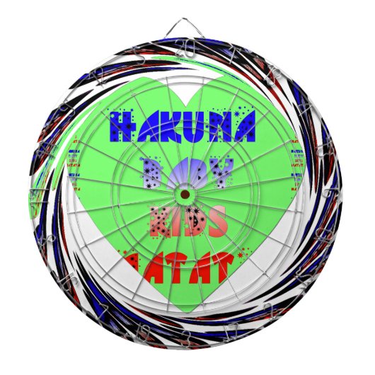 Cible De Fléchettes Créez vos propres coeurs lumineux conception bébé (Devant)